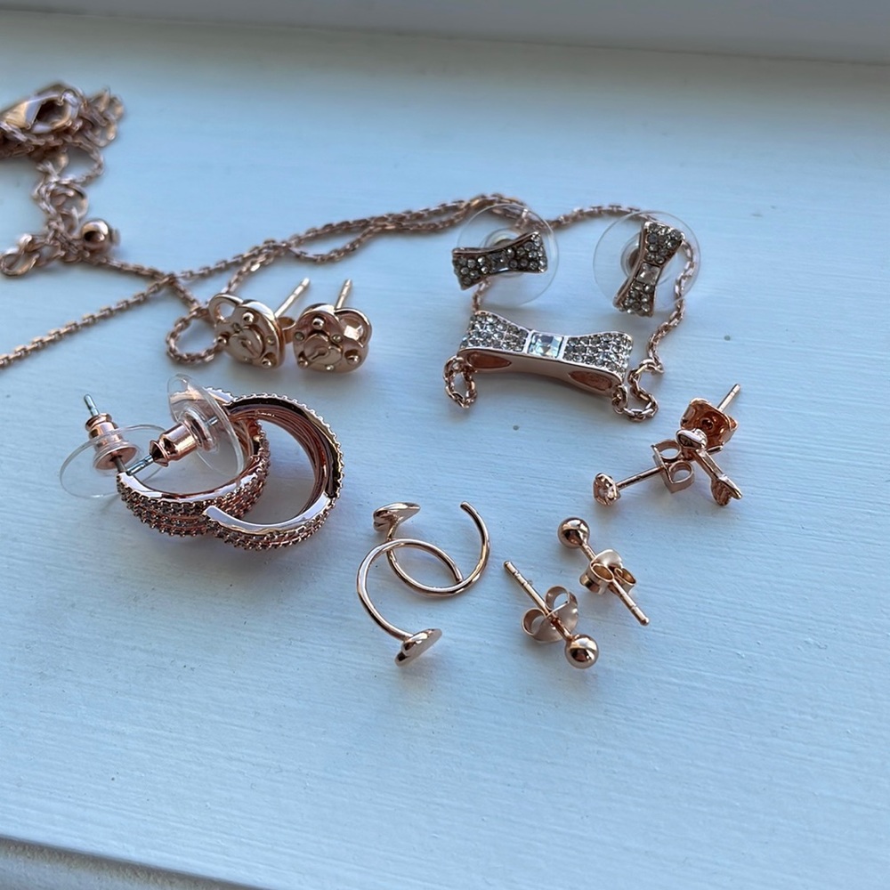 Rose Gold jewelry Lot